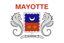 Le drapeau de Mayotte